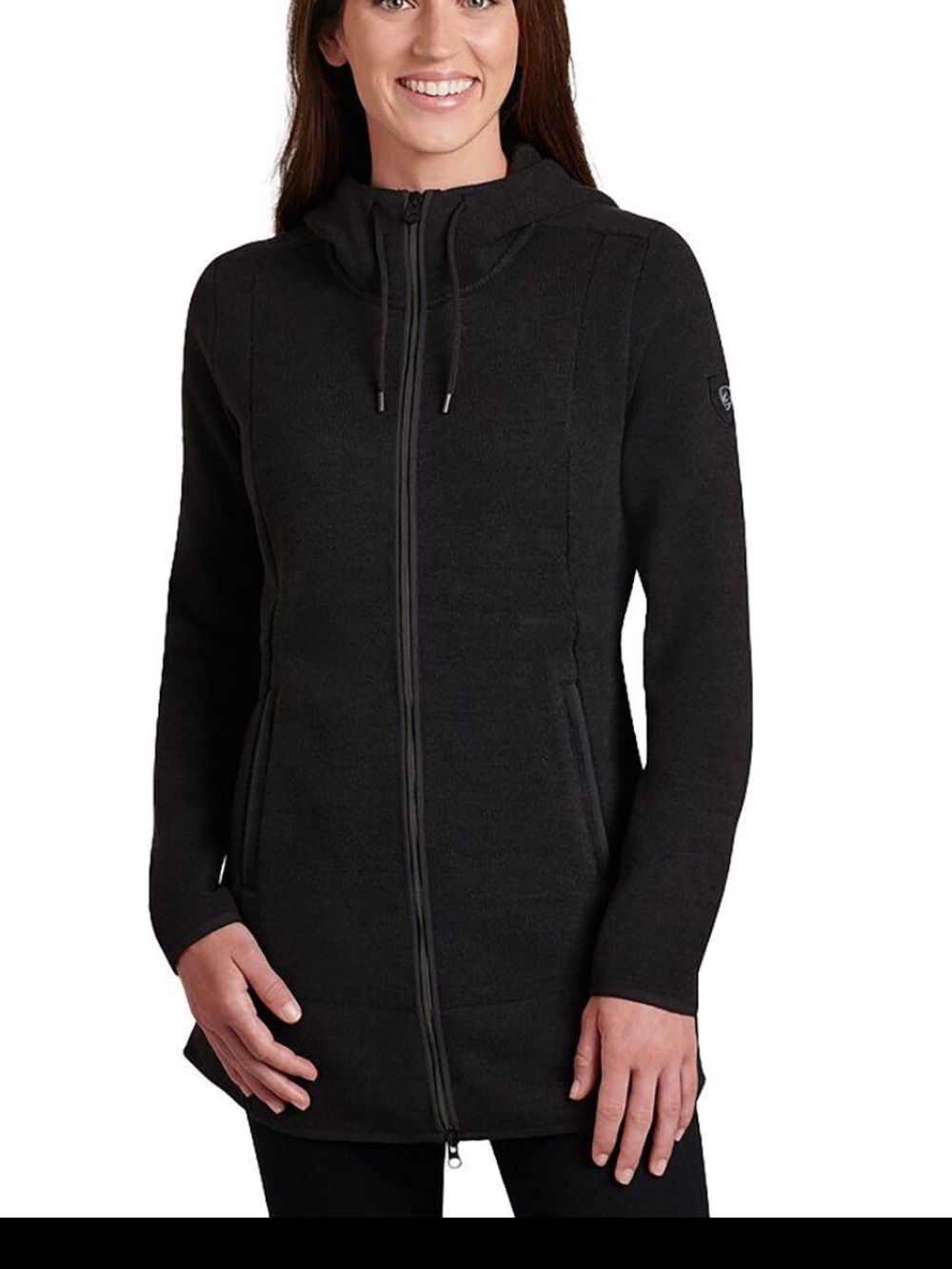 Kuhl Womens Ascendyr Long Hoody Full Zip  Sweater Fleece Jacket M Outdoor Hiking - Picture 3 of 13
